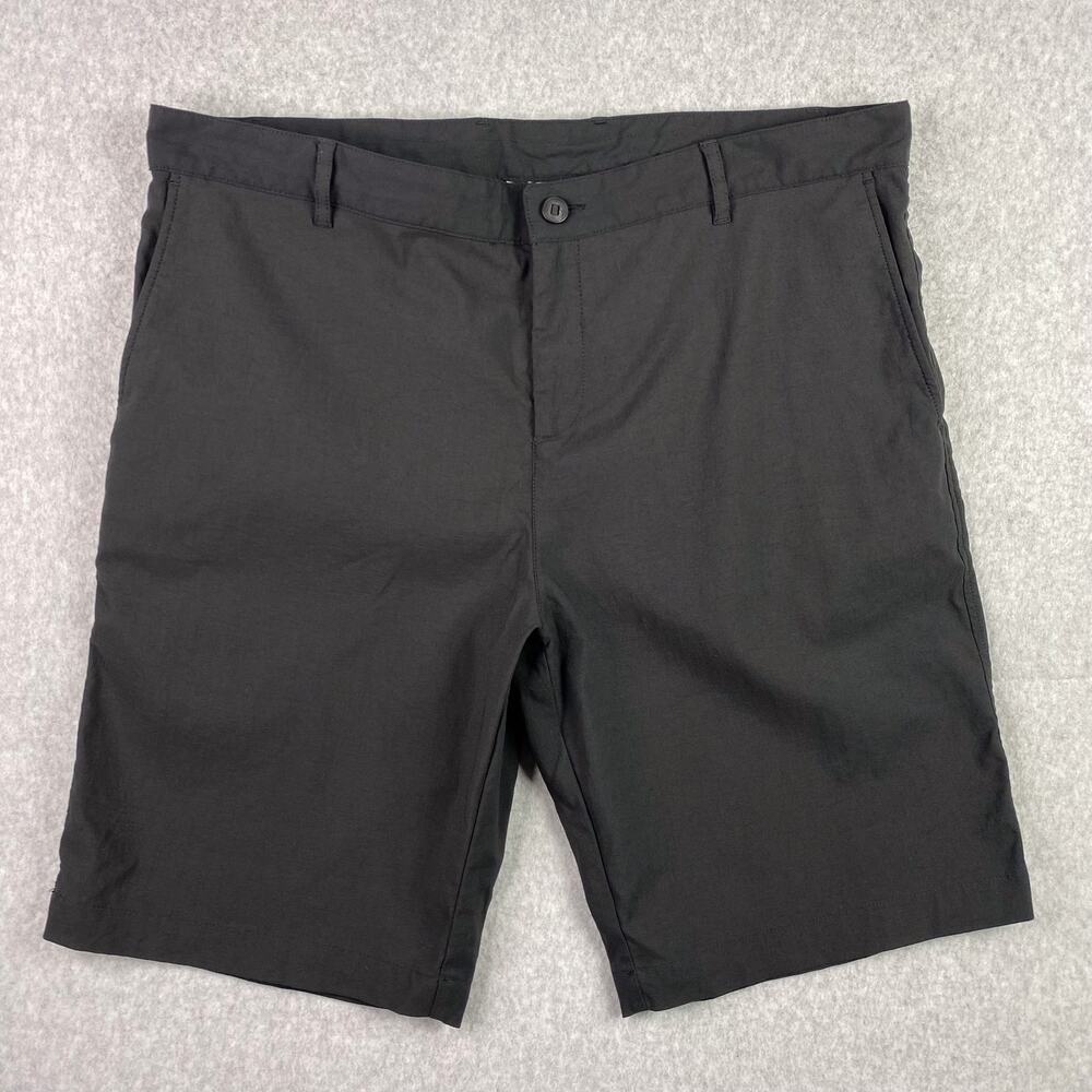 Outlier Shorts Mens 40 New Way Longs in Flat Black (Read)